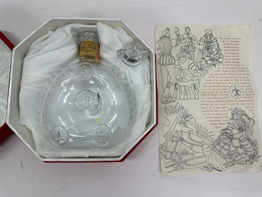Vintage Baccarat France Crystal Decanter Remy Martin 'The Louis XIII Decanter' With Original Box [Photo 4]