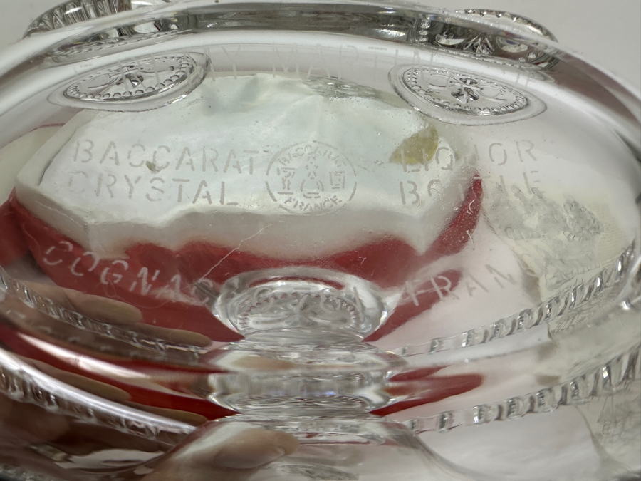 Vintage Baccarat France Crystal Decanter Remy Martin 'The Louis XIII Decanter' With Original Box [Photo 13]