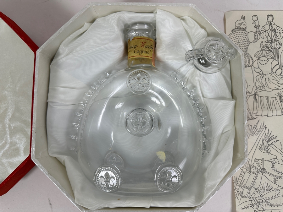 Vintage Baccarat France Crystal Decanter Remy Martin 'The Louis XIII Decanter' With Original Box [Photo 6]