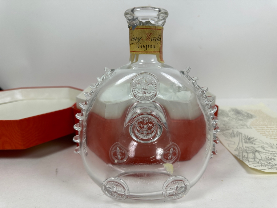 Vintage Baccarat France Crystal Decanter Remy Martin 'The Louis XIII Decanter' With Original Box [Photo 8]