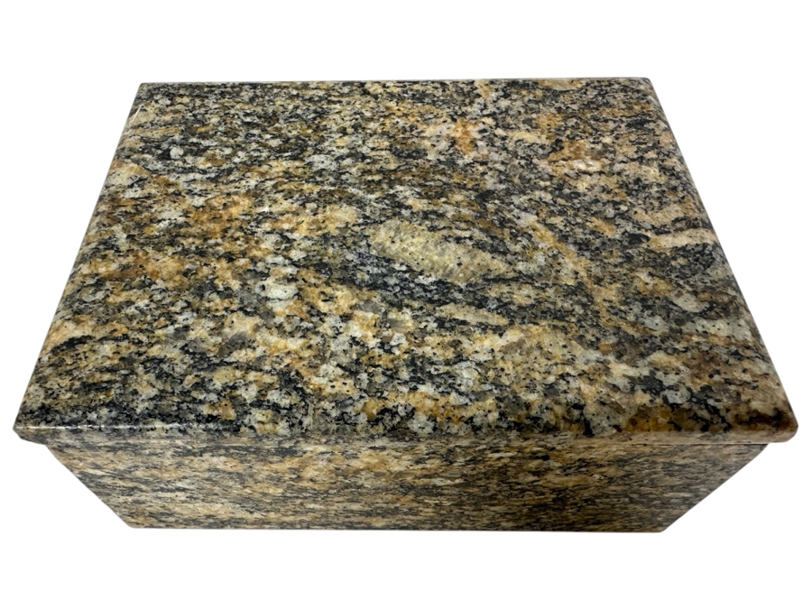 Vintage Solid Marble Box 6W X 5D X 2 7/8H [Photo 2]