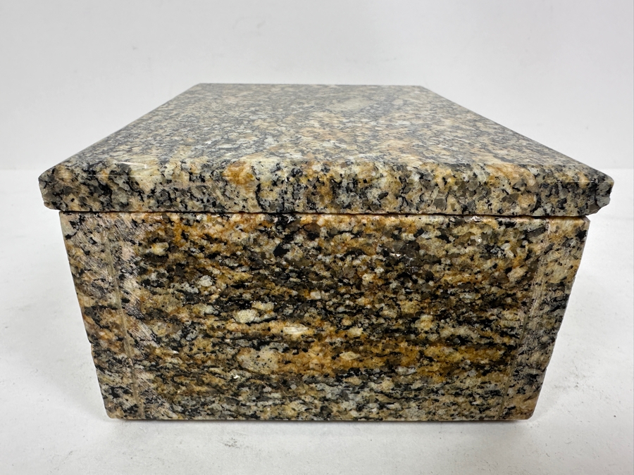 Vintage Solid Marble Box 6W X 5D X 2 7/8H [Photo 6]