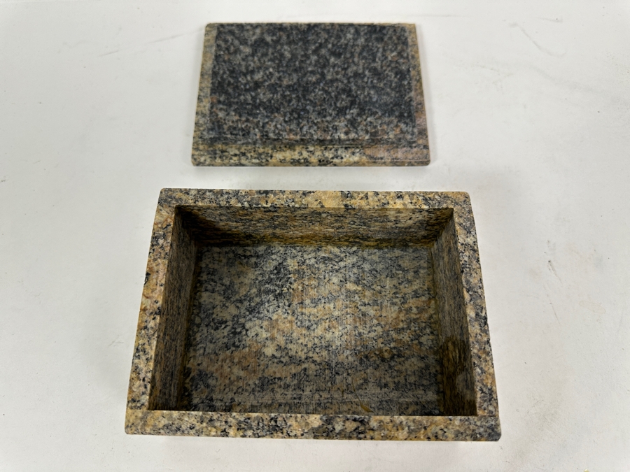 Vintage Solid Marble Box 6W X 5D X 2 7/8H [Photo 7]