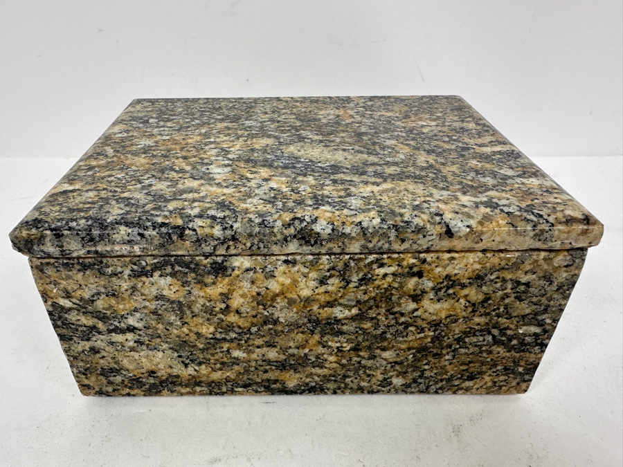 Vintage Solid Marble Box 6W X 5D X 2 7/8H [Photo 4]