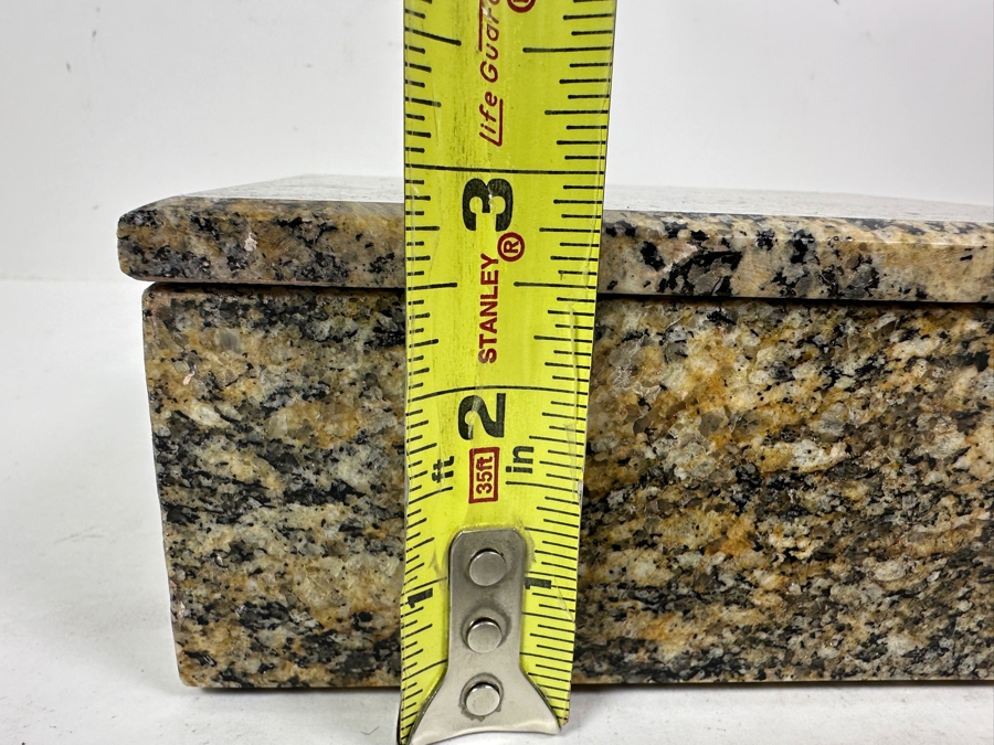 Vintage Solid Marble Box 6W X 5D X 2 7/8H [Photo 11]