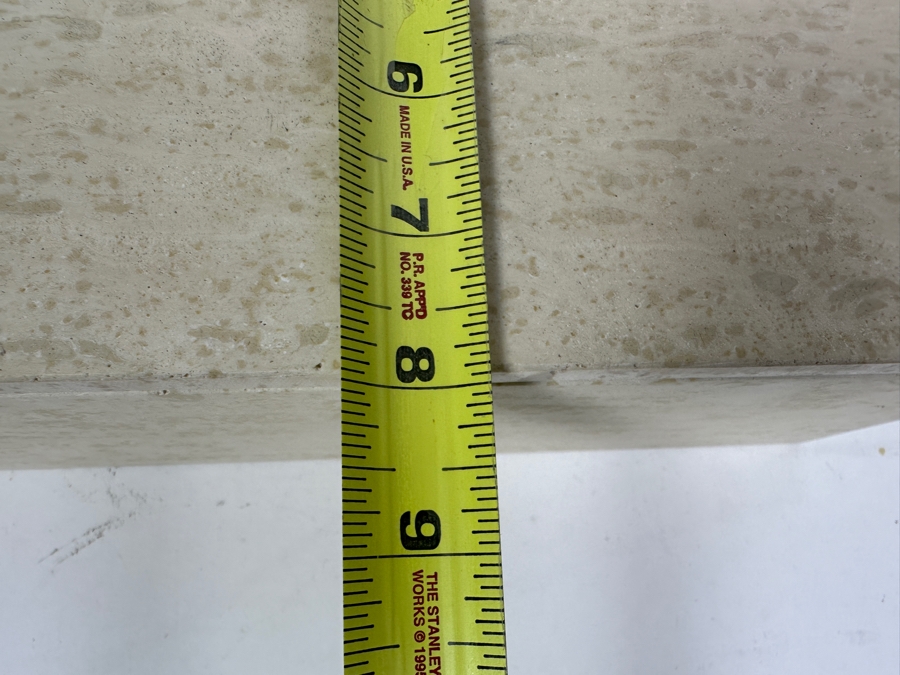 Vintage Solid Travertine Box 12W X 8D X 4H [Photo 11]