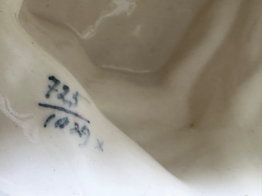 Stunning RStK Amphora Porcelain Turn Teplitz Bohemia Art Nouveau Bust Woman Made in Austria 15'H (See Photos For Several Chips To Flowers) [Photo 21]