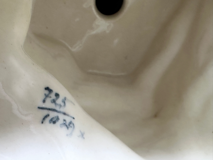 Stunning RStK Amphora Porcelain Turn Teplitz Bohemia Art Nouveau Bust Woman Made in Austria 15'H (See Photos For Several Chips To Flowers) [Photo 22]