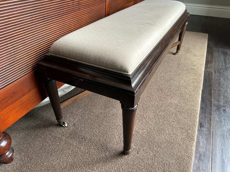 Just Added - Stanley Furniture Company Bench 53W X 18D X 21H [Photo 5]