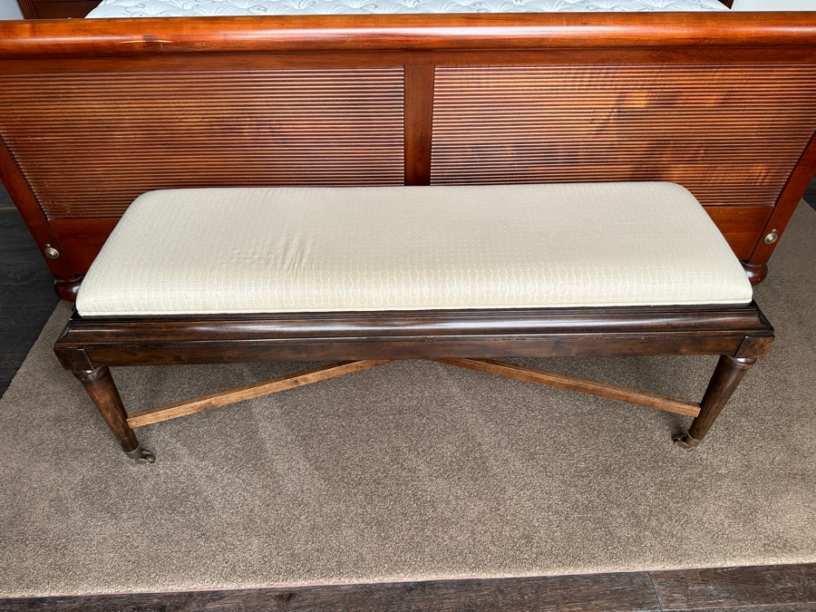 Just Added - Stanley Furniture Company Bench 53W X 18D X 21H [Photo 4]