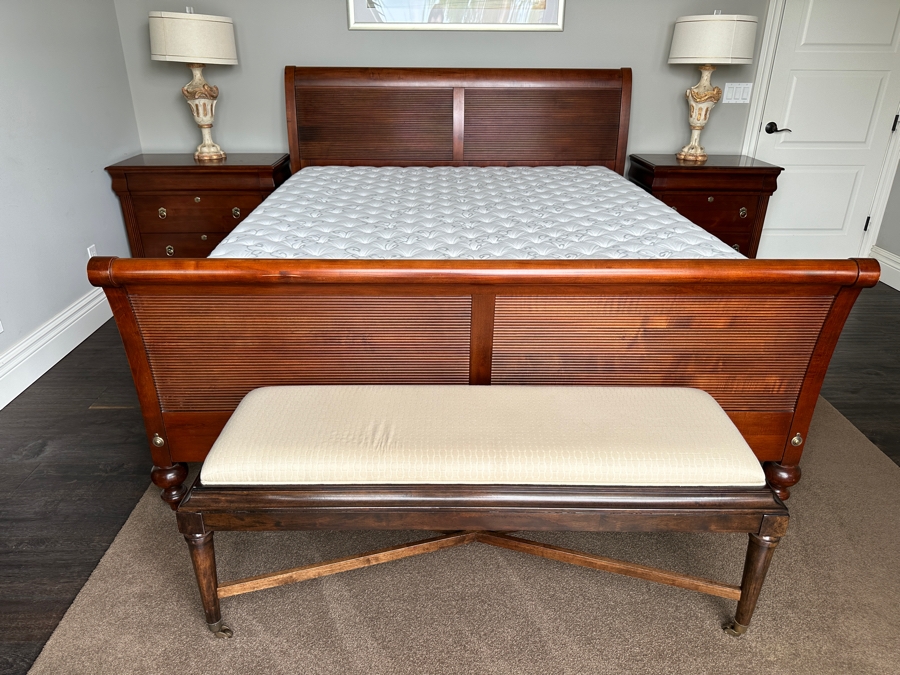 Just Added - Stanley Furniture Company Bench 53W X 18D X 21H [Photo 2]