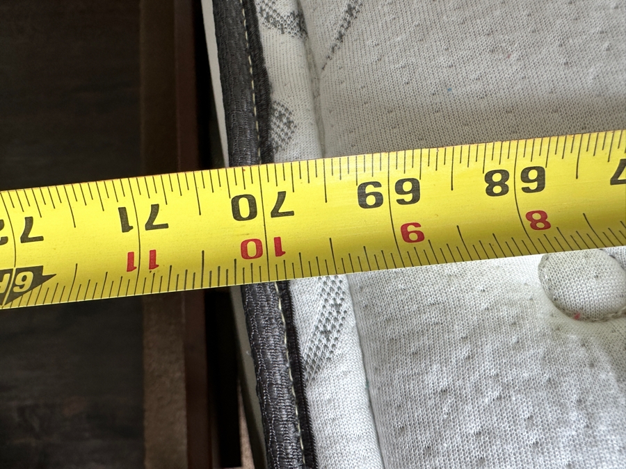 Just Added - Ethan Allen British Classics California King Wooden Bed With Beautyrest Classic Mattress Lynette Cove Firm & Box Spring [Photo 5]