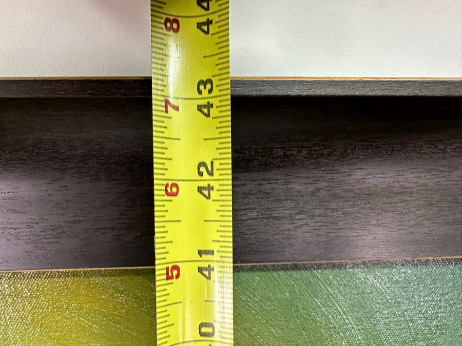 Just Added - Original Artist Signed Painting On Canvas Quoting Scripture Of Philippians 4:5 'Let your gentleness be known to men. The Lord is at hand.' Artist Signed Lower Right 32.5W X 38.5H Framed 38 X 43 [Photo 10]