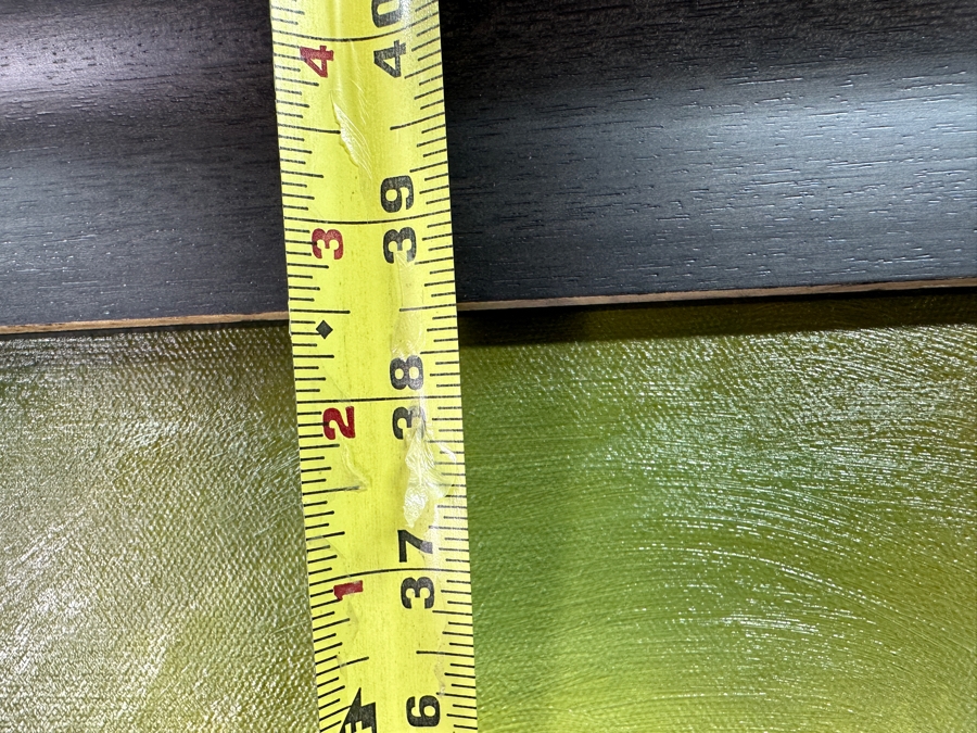 Just Added - Original Artist Signed Painting On Canvas Quoting Scripture Of Philippians 4:5 'Let your gentleness be known to men. The Lord is at hand.' Artist Signed Lower Right 32.5W X 38.5H Framed 38 X 43 [Photo 8]