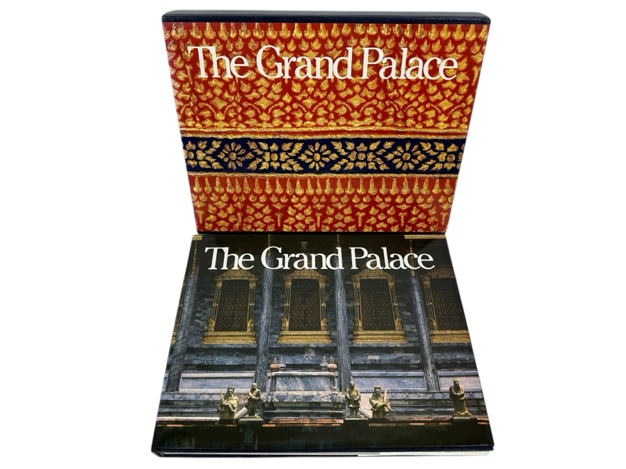 Just Added - First Edition Hardcover Book With Slipcase The Grand Palace Produced In A Limited Edition By The Office Of His Majesty's Principal Private Secretary Bangkok, Thailand
