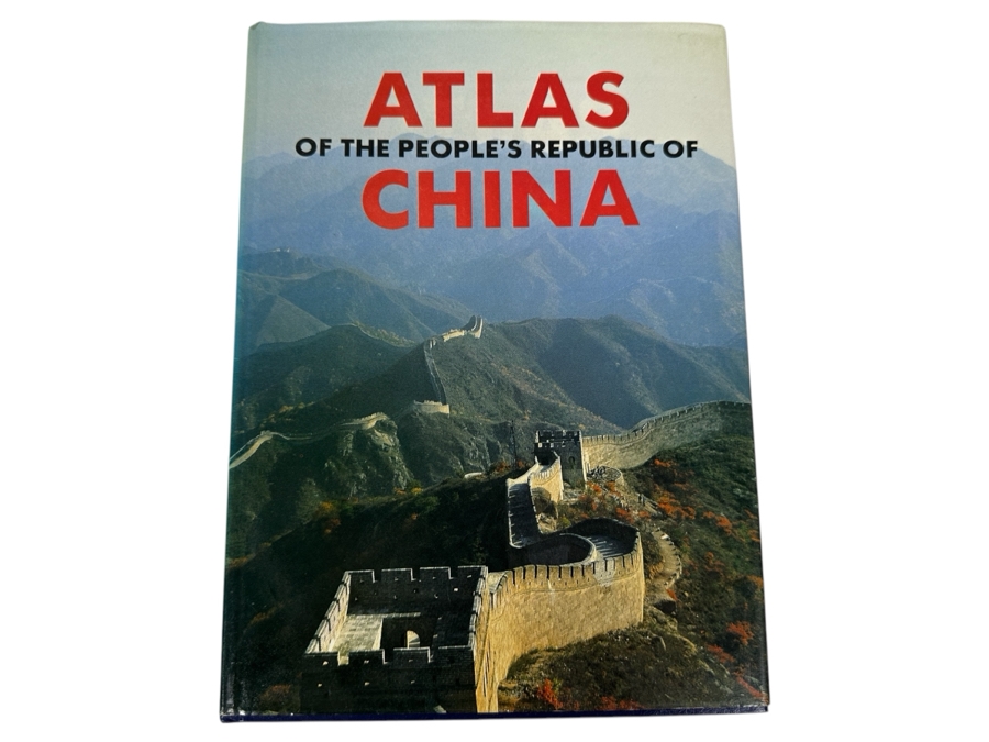Just Added - 1989 First Edition Book Atlas Of The People's Republic Of China