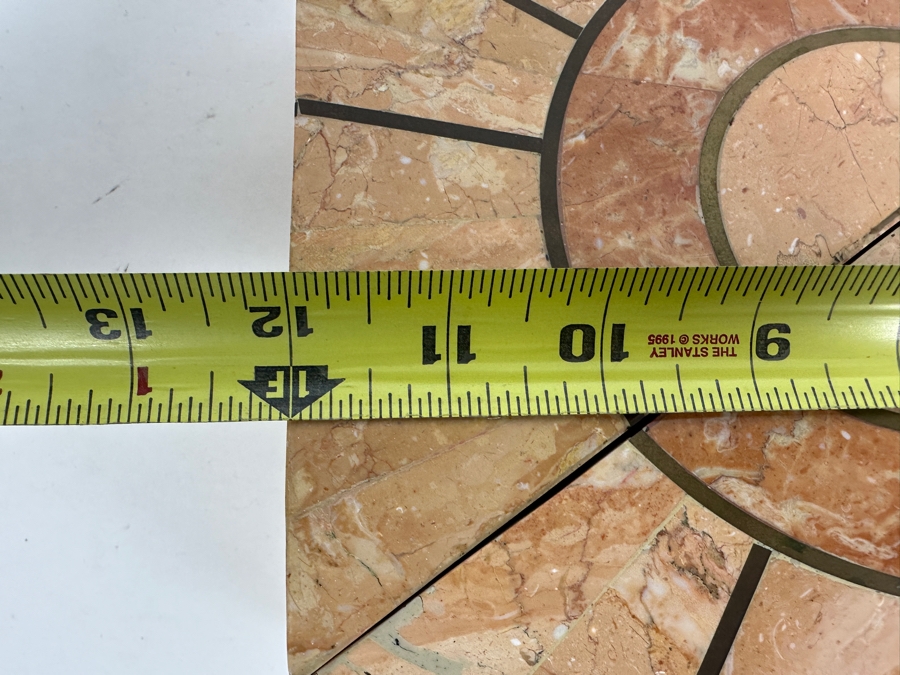 Robert Marcius For Casa Bique Tessellated Fossil Stone & Bronze Pair Of Triangular Boxes 12W X 9D X 4H [Photo 14]