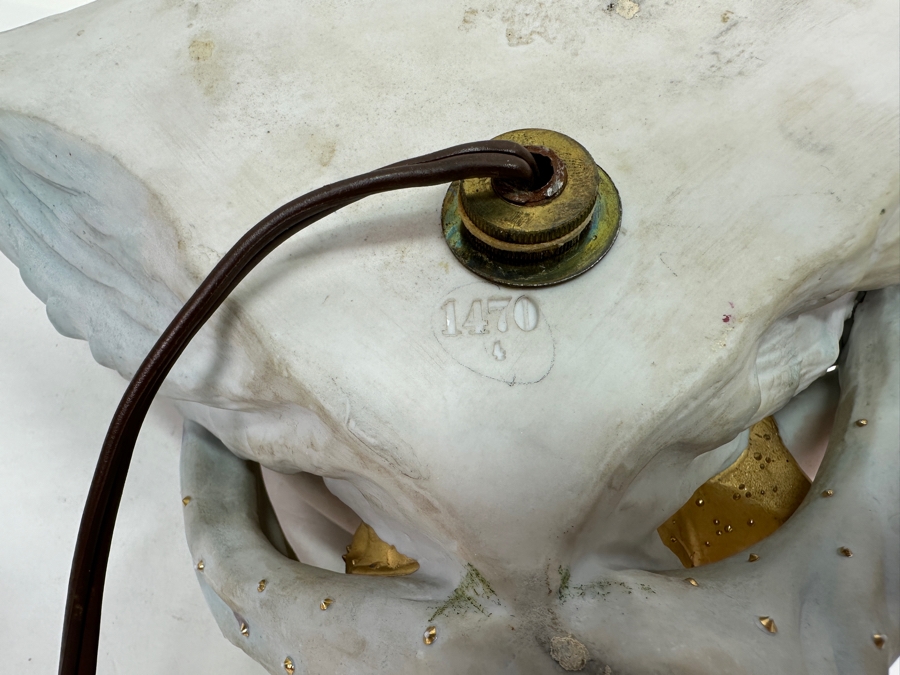 Stunning Hand Painted Porcelain Wall Sconce Signed On Back 10.5W X 14.75L [Photo 16]