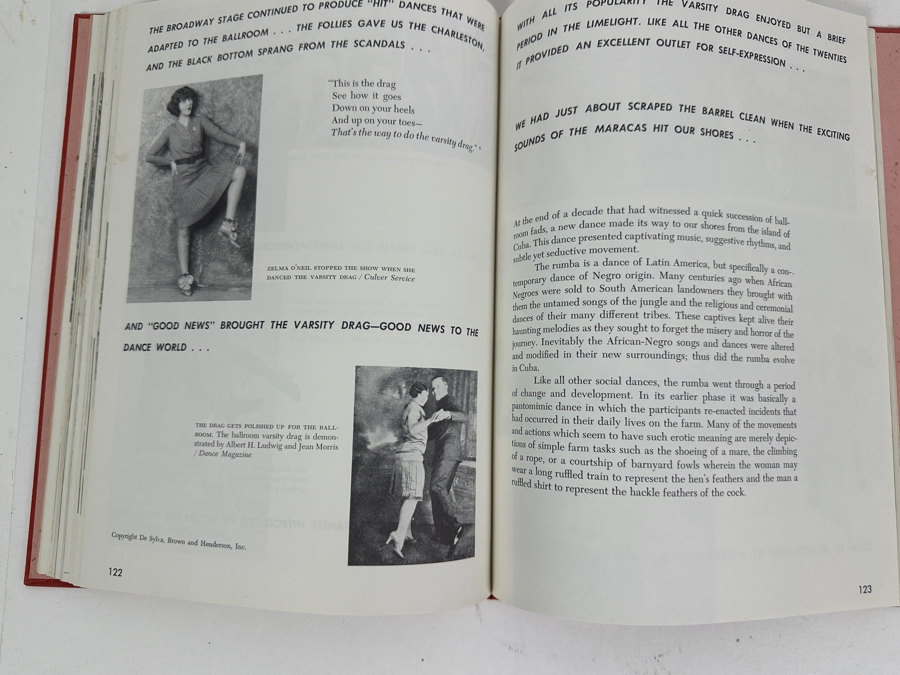 Just Added - Signed 1954 Hardcover Book Down Memory Lane: Arthur Murray's Picture Story Of Social Dancing Featuring Ballroom Dancers And (3) Programs For The 1958 Arthur Murray Medal Ball - See Photos For Autographs [Photo 12]