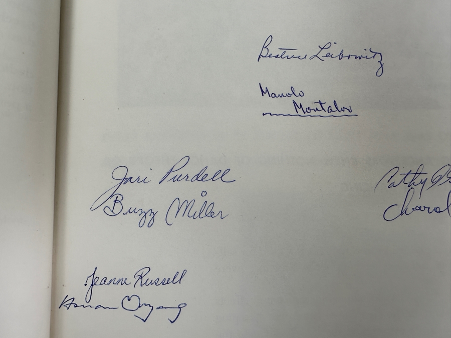 Just Added - Signed 1954 Hardcover Book Down Memory Lane: Arthur Murray's Picture Story Of Social Dancing Featuring Ballroom Dancers And (3) Programs For The 1958 Arthur Murray Medal Ball - See Photos For Autographs [Photo 10]