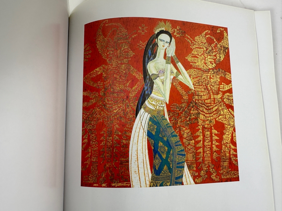 Just Added - Signed First Edition 1999 Hardcover Book Ting Shao Kuang: Vision Of Paradise Signed Artist Book [Photo 11]