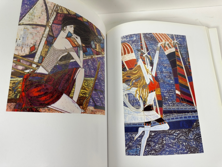 Just Added - Signed First Edition 1999 Hardcover Book Ting Shao Kuang: Vision Of Paradise Signed Artist Book [Photo 12]