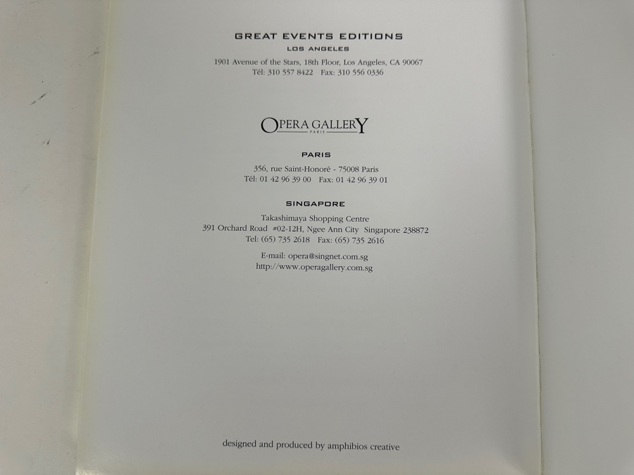 Just Added - Signed First Edition 1999 Hardcover Book Ting Shao Kuang: Vision Of Paradise Signed Artist Book [Photo 13]