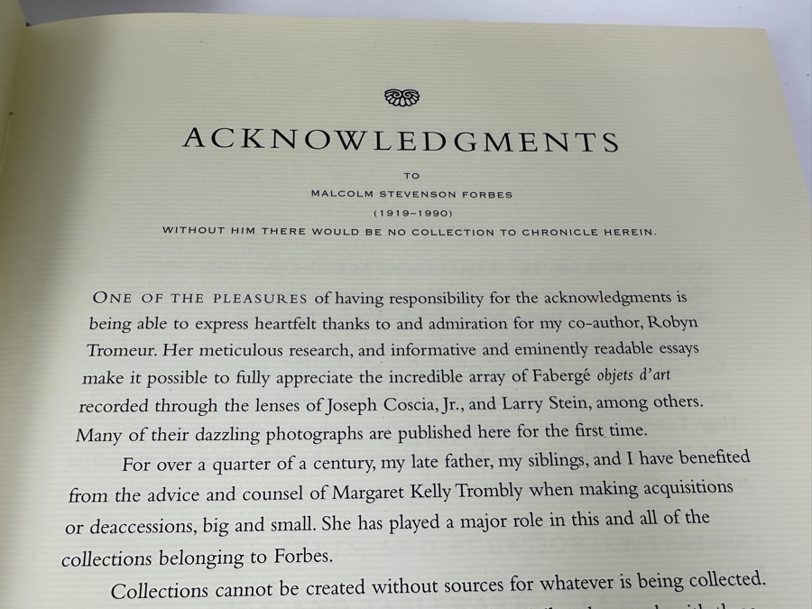 Just Added - 1999 First Edition Book Faberge: The Forbes Collection [Photo 4]