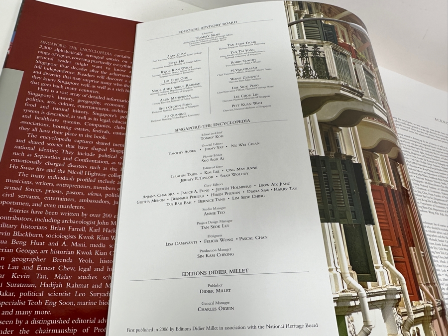 Just Added - 2006 Hardcover Book Singapore The Encyclopedia With Slipcase [Photo 7]