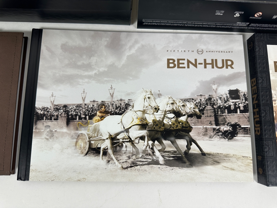 Just Added - Limited Edition 50th Anniversay Ben-Hur Dvd Box Set [Photo 2]