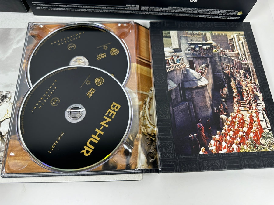 Just Added - Limited Edition 50th Anniversay Ben-Hur Dvd Box Set [Photo 8]