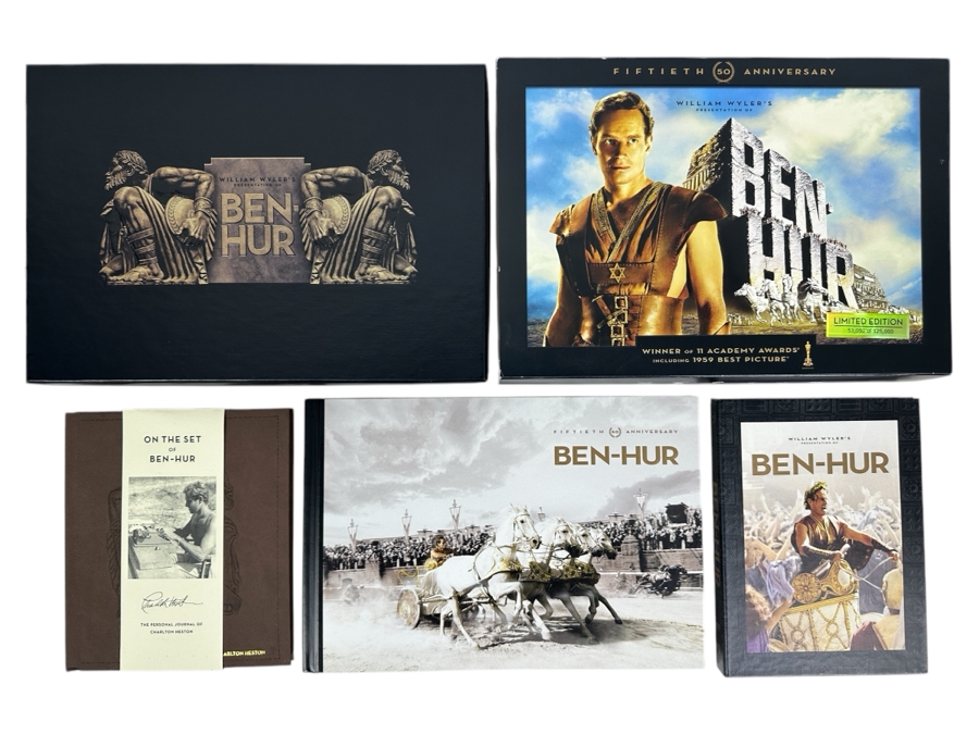 Just Added - Limited Edition 50th Anniversay Ben-Hur Dvd Box Set [Photo 1]