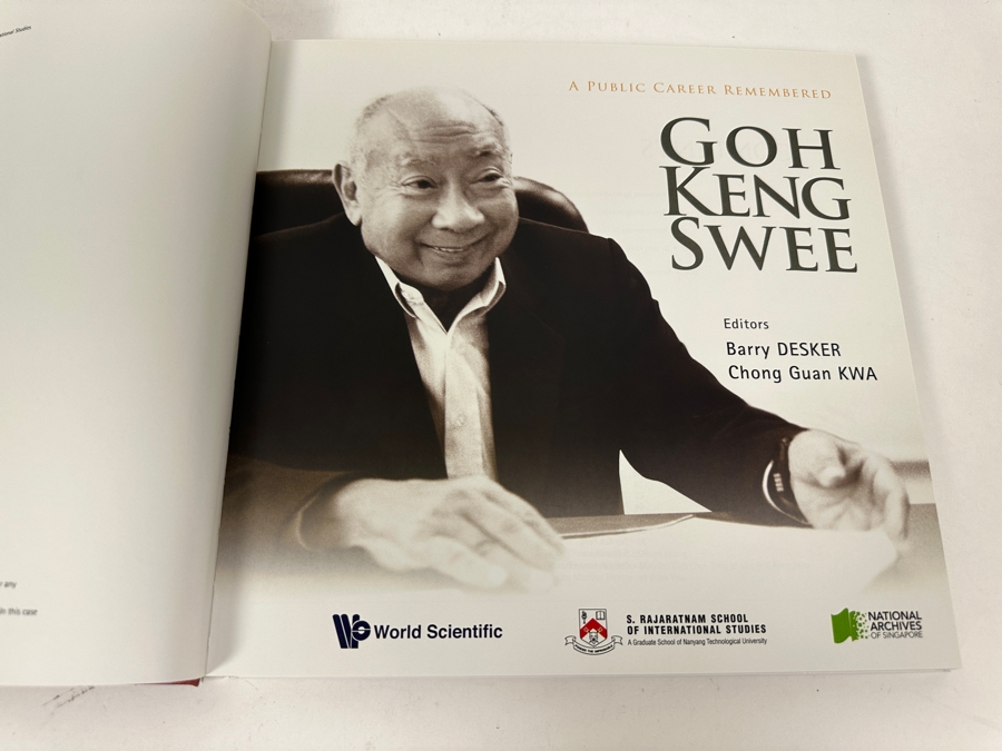 Just Added - Hardcover Book Goh Keng Swee: A Public Career Remebered [Photo 3]