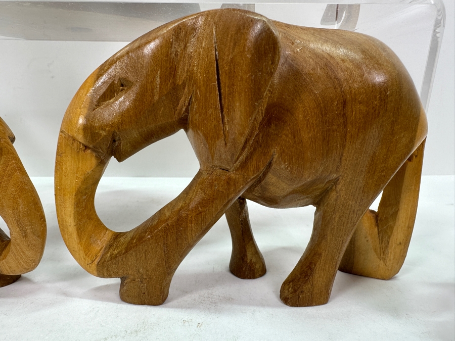 Collection Of Carved Wooden Animal Figurines From Africa [Photo 4]