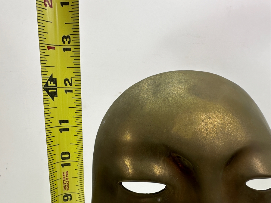 Decorative Brass Face On Stand From India 12.5'H [Photo 7]