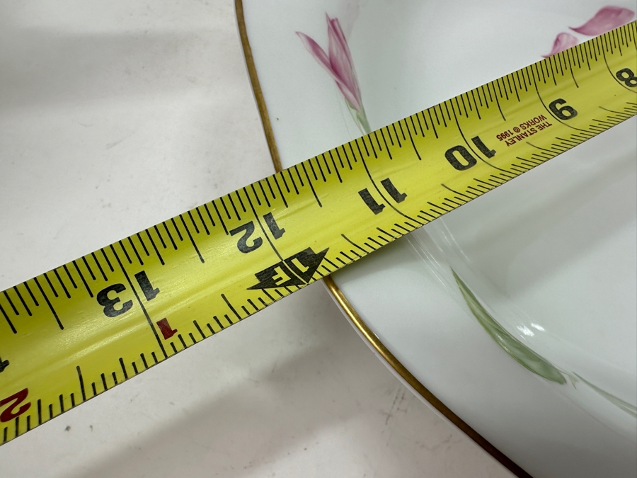 Givenchy Rose By Givenchy Pitcher & Wash Basin Bowl For The Franklin Mint 12W X 9.25H [Photo 6]