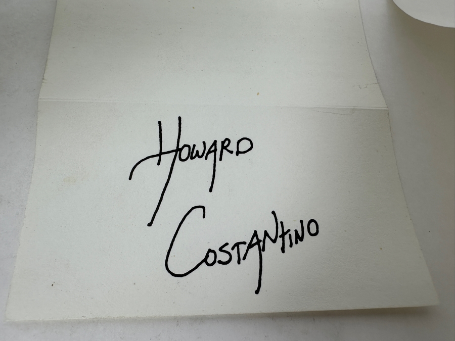 Howard Costantino Raku Studio Pottery Jar With Lid 14'H Dated 1993 [Photo 8]