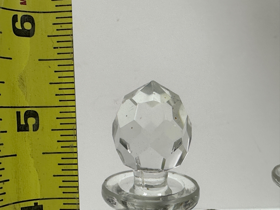 Vintage Sterling Silver / Crystal Cruet Set By Webster Company 5W X 5.25H [Photo 7]