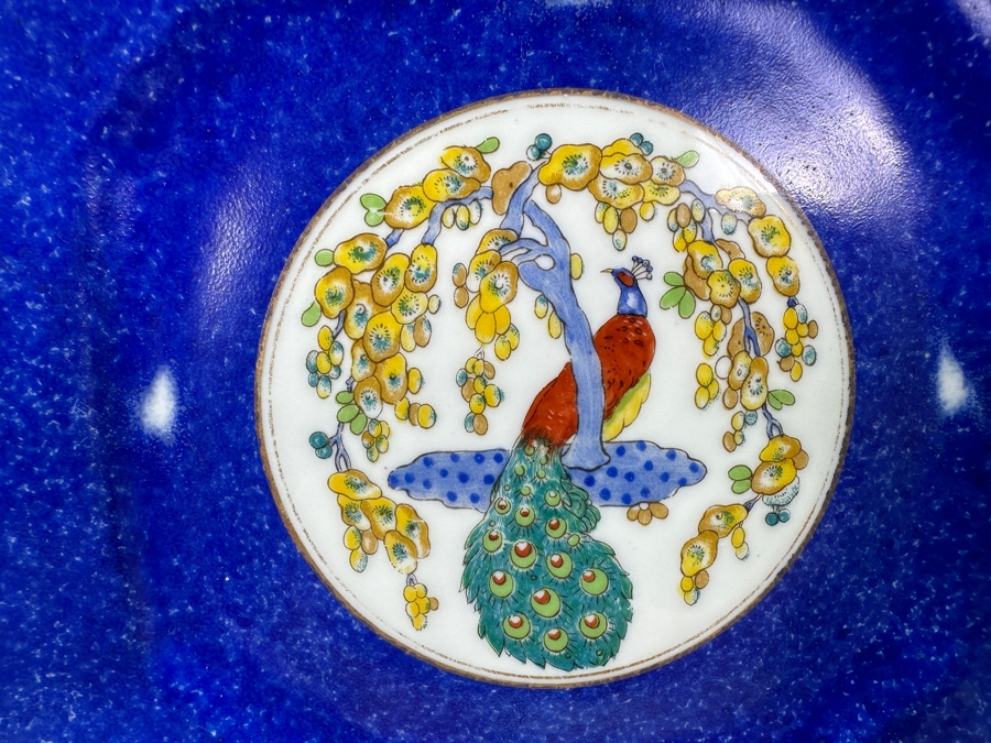 (8) Hand Painted Limoges France Peacock Plates 8.5'W [Photo 3]