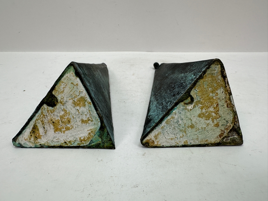 Pair Of Woman Sculptures In Manner Of Sydney Kumalo (1935-1988, South Africa) 7.75'H [Photo 8]