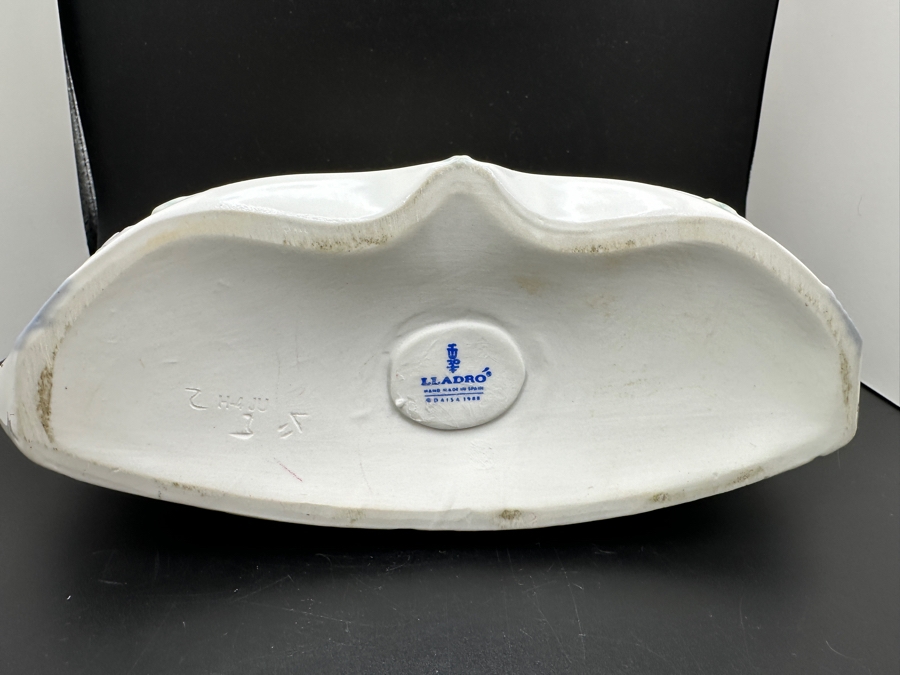 Lladro Porcelain Segovia Clock 8W X 5.5H [Photo 5]