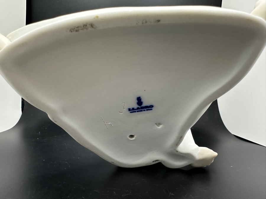 Vintage Lladro 'Cherub' Porcelain Figurine #4962 6'H 1977 [Photo 7]