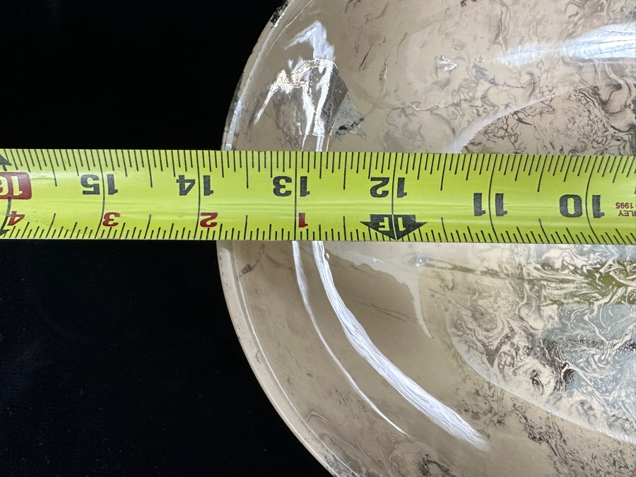 Vintage Mid-Century Sascha Brastoff California Pottery Serving Bowl 14W X 9.5D X 2.25H [Photo 7]