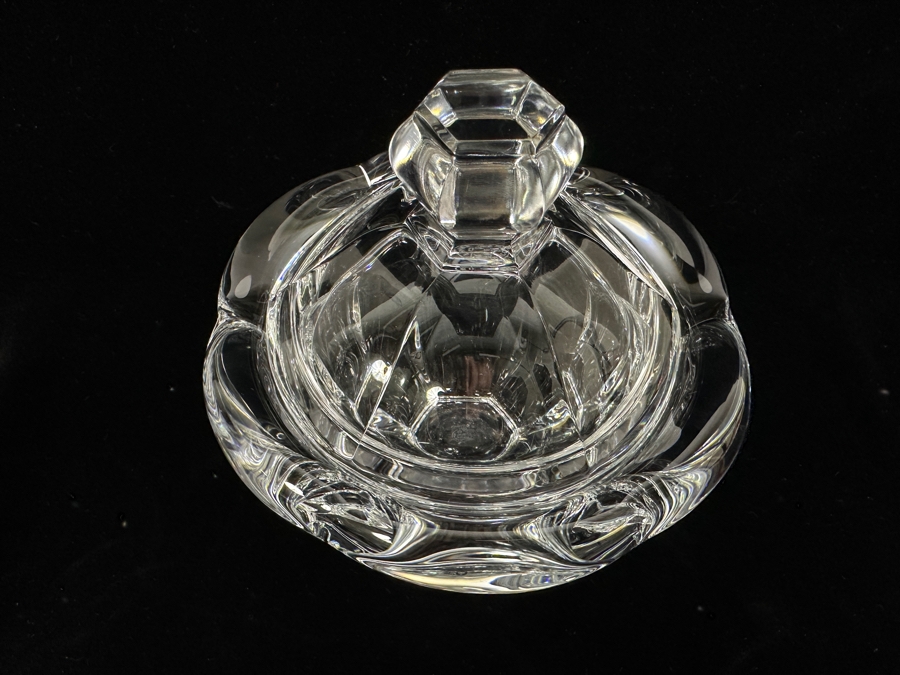 Baccarat France Crystal Missouri Candy Jar 4.5W X 5.5H [Photo 5]