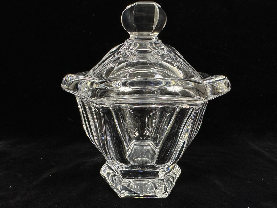 Baccarat France Crystal Missouri Candy Jar 4.5W X 5.5H [Photo 2]