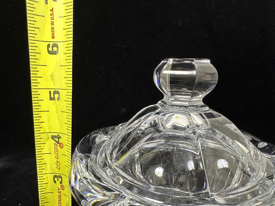 Baccarat France Crystal Missouri Candy Jar 4.5W X 5.5H [Photo 10]