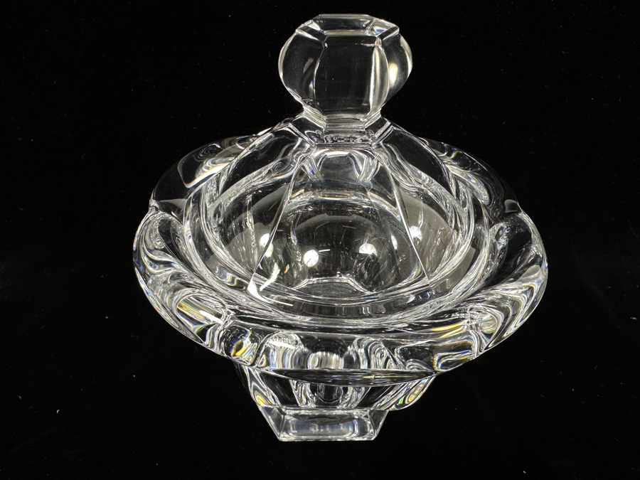 Baccarat France Crystal Missouri Candy Jar 4.5W X 5.5H [Photo 4]