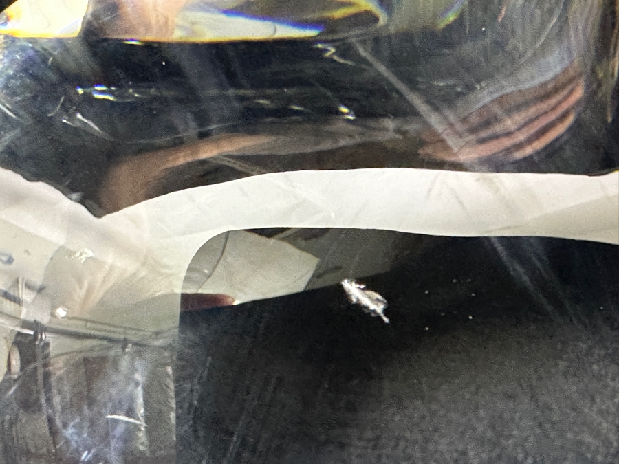 Baccarat France Crystal Large Elephant Figurine 5W X 5H (Has Slight Knick In Back - See Photos) [Photo 11]