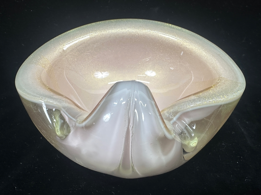 Vintage Italian Murano Art Glass Bowl 6.75W X 5.5D X 3H [Photo 7]