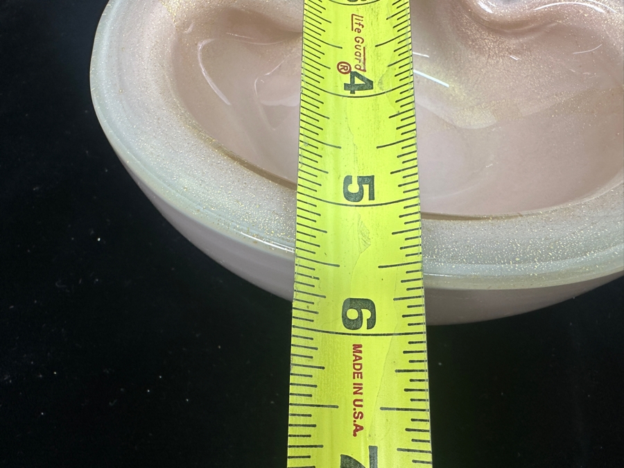 Vintage Italian Murano Art Glass Bowl 6.75W X 5.5D X 3H [Photo 10]